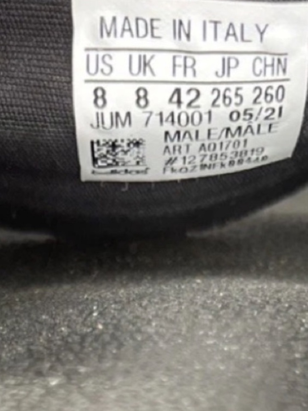 adidas Adilette Shower Men's Sandals, Size 8 - Black/White - Picture 5 of 5